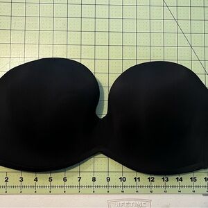 Wonderbra ultimate strapless underwire bra 36F womens black